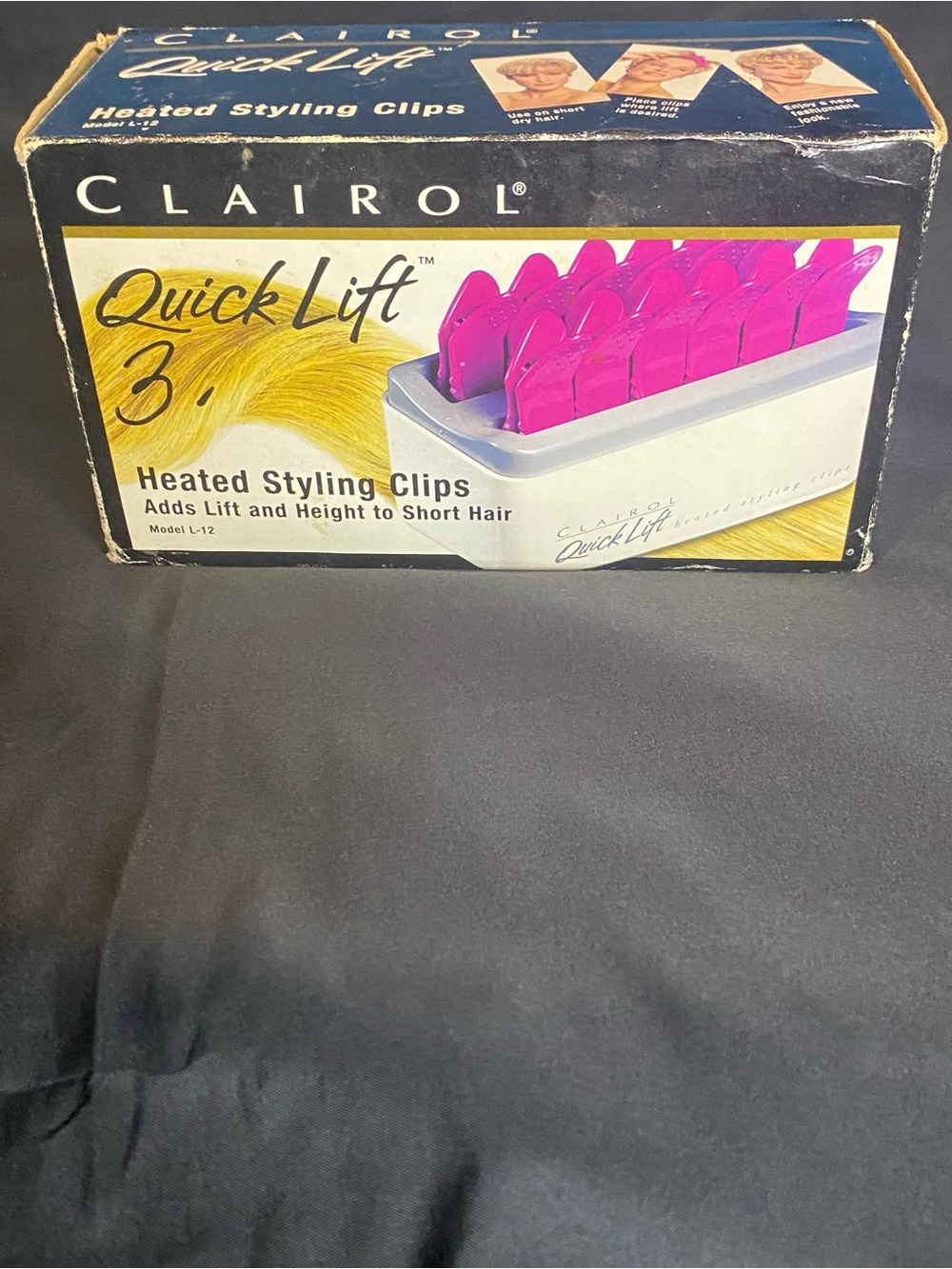 Quick Lift Heated Styling Clips - Pink